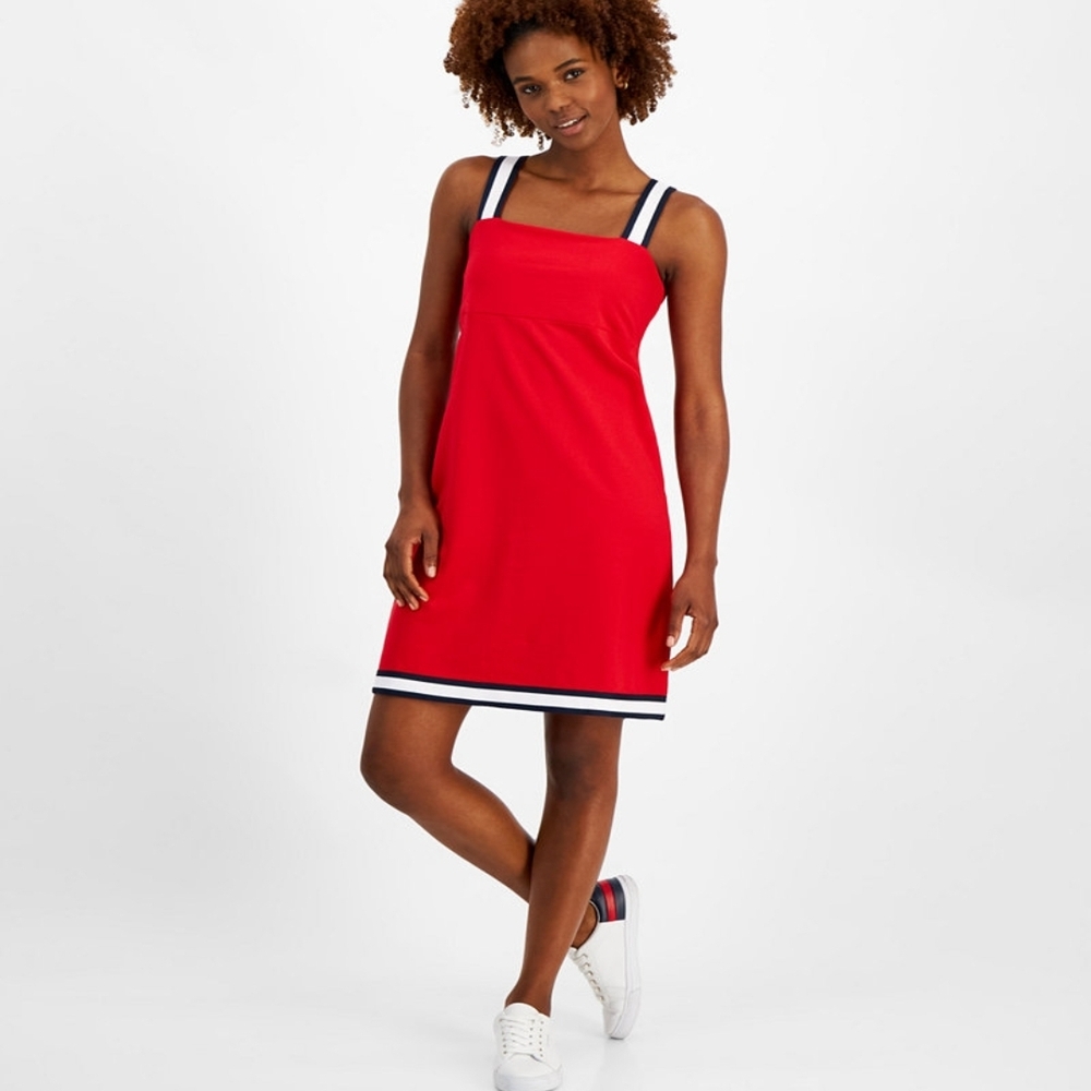 Tommy Hilfiger Red Swim Coverup